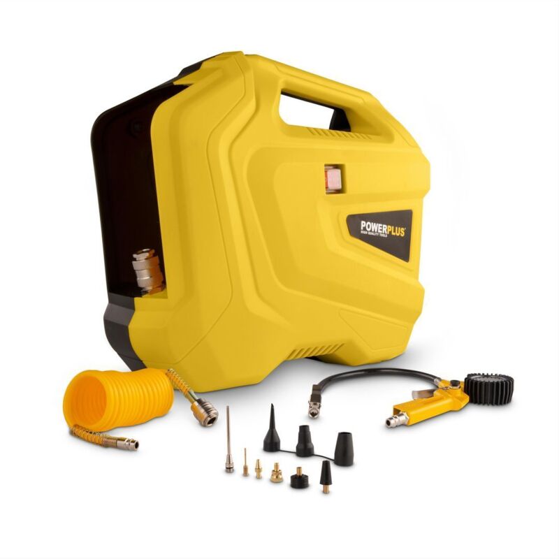 Powerplus - Compresseur portable 1100w