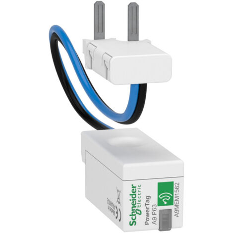 PowerTag - capteur de mesure radio-fréquence - DT40 - 1P+N - 63A - aval (A9MEM1562)