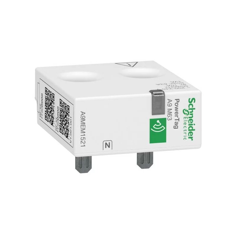 Schneider Electric - Schneider A9MEM1521 Powertag - capteur de mesure - 1p+n - radio-fréquence - 63a - amont