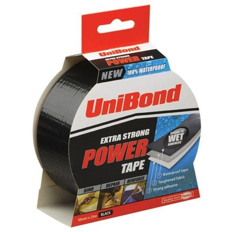 Powertape Black 50mm x 25m UNI1668019
