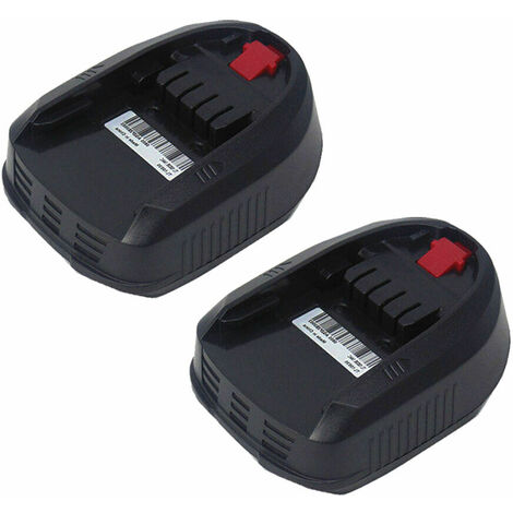 Powerwings – Batterie 14,4V Li-Ion 1500mAh pour outils Bosch – Pack de 2 – Compatible PSR 14.4 LI-2, PSB 14.4 LI-2, PML 18 LI – Remplacement 100% neuf