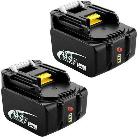 Powerwings – Batterie de rechange 14,4V 5,0Ah pour Makita – Compatible avec BL1430 BL1440 BL1415N – Lithium – Certification CE
