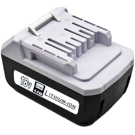 Powerwings – Batterie lithium-ion 18V 4,0Ah – BL1840G – Compatible avec Makita DF457D JV183D TD127D – Idéale pour chantiers humides
