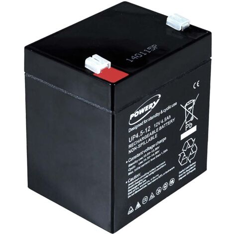 Powery Batería de GEL para APC RBC 30