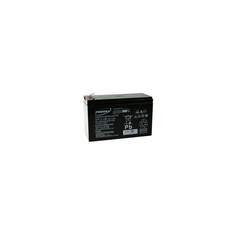 

Powery Batería de GEL para SAI APC Back-UPS BK350-RS
