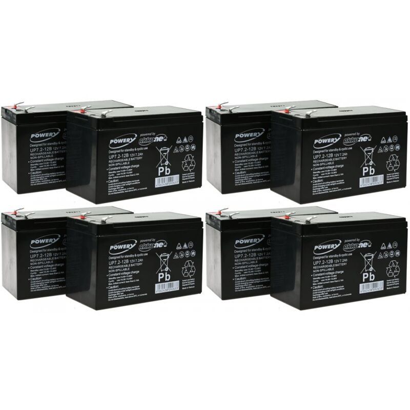 

Powery Batería de GEL para SAI APC RBC 12