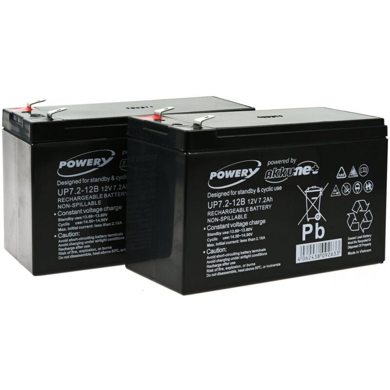

Powery Batería de GEL para SAI APC RBC 33