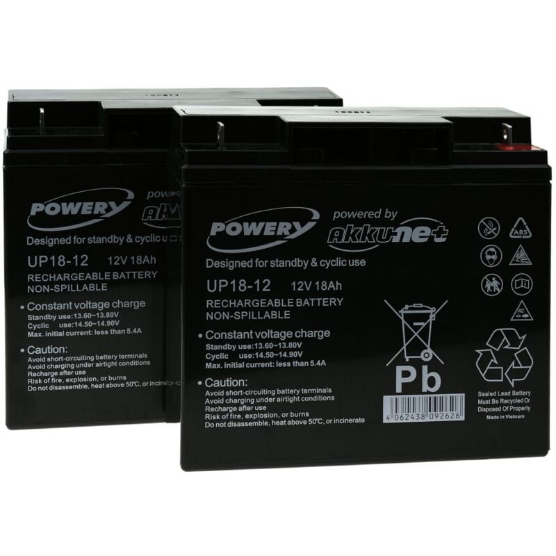 

Powery Batería de GEL para SAI APC RBC 7