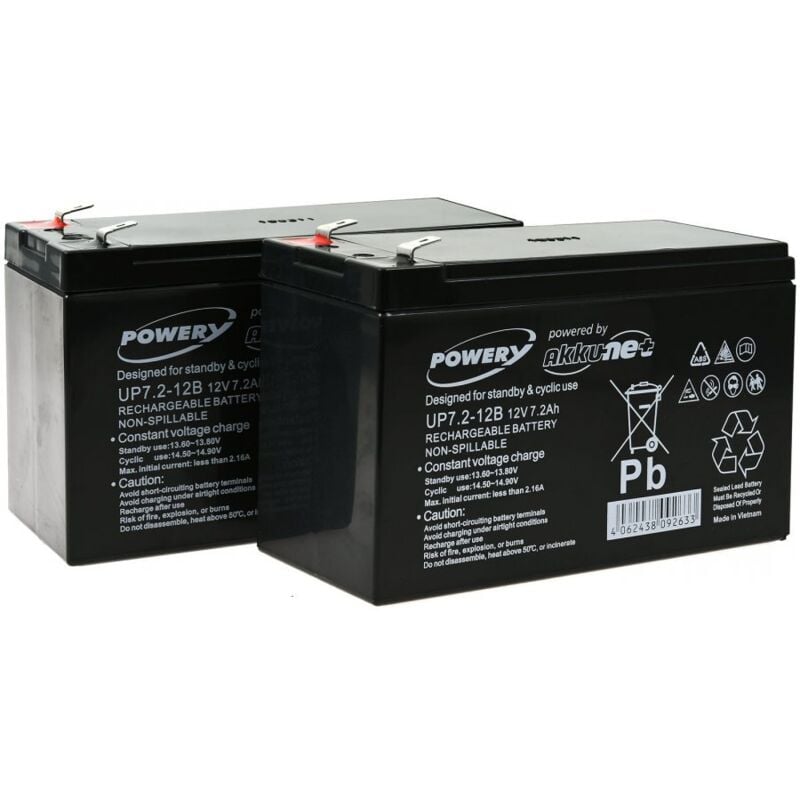 

Powery Batería de GEL para SAI APC RBC22