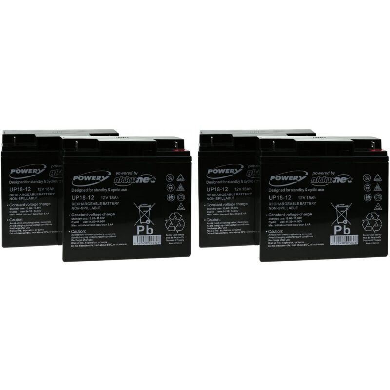 

Powery Batería de GEL para SAI APC Smart-UPS SUA2200XLI