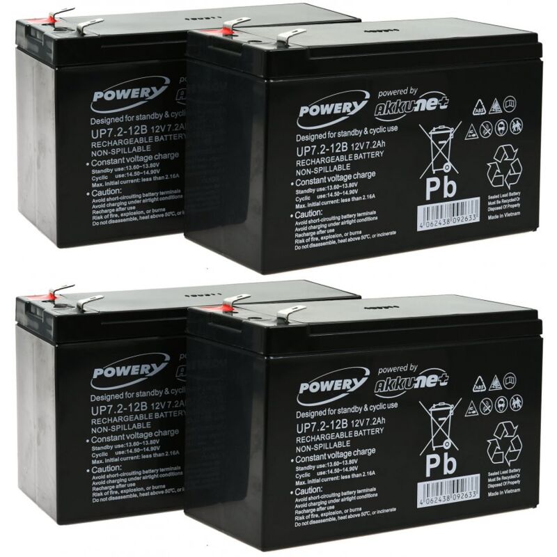 

Powery Batería de GEL para SAI APC Smart-UPS SURT2000XLI