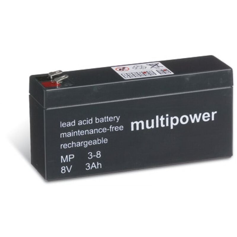 

Powery Batería de plomo-sellada (multipower) MP3-8