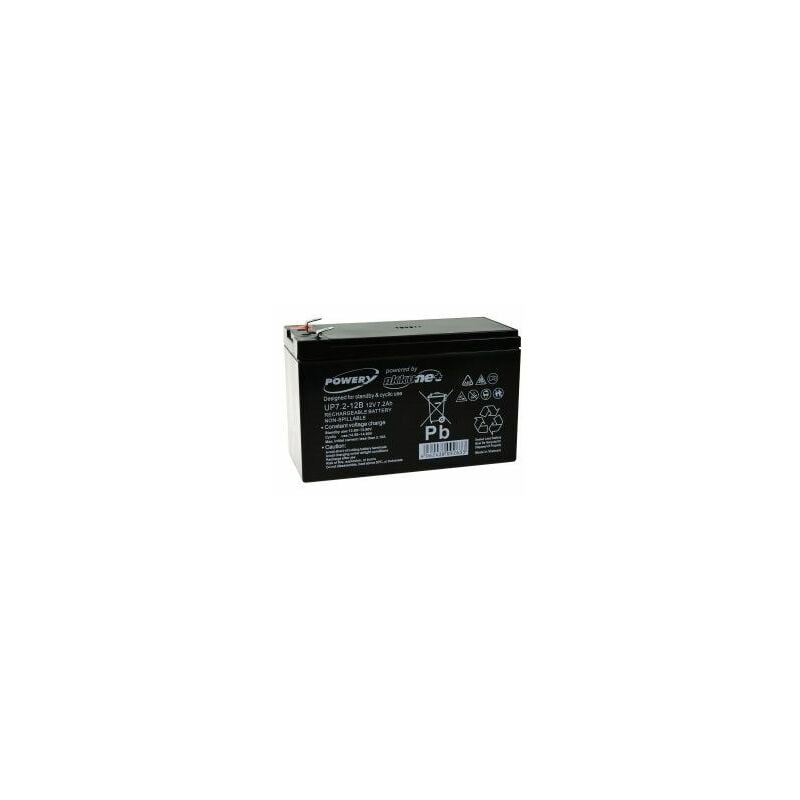 

Powery Batería Plomo de GEL de Reemplazo para SAI APC BK400EI