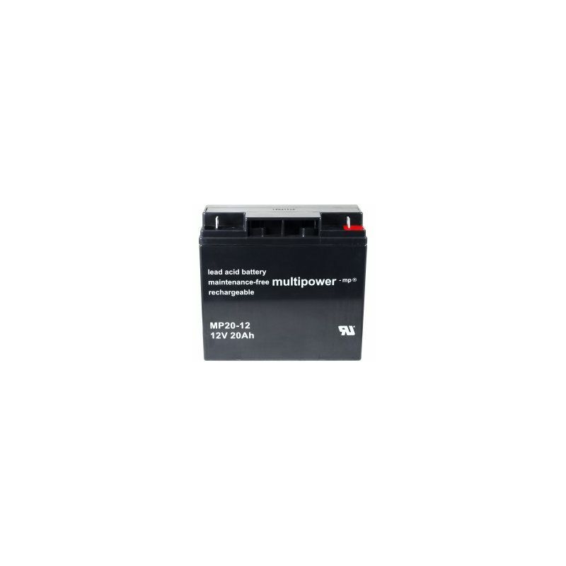 

Powery Batería plomo (multipower) MP20-12 Equivalente con FIAMM Modelo FG21803