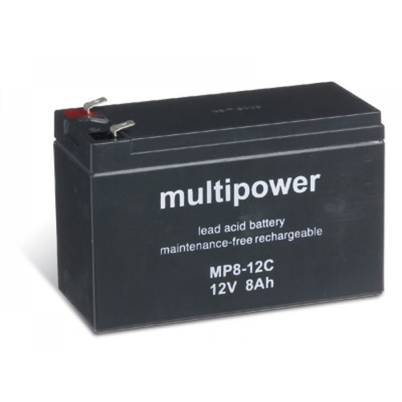 

Powery Batería plomo (multipower) MP8-12C cíclica