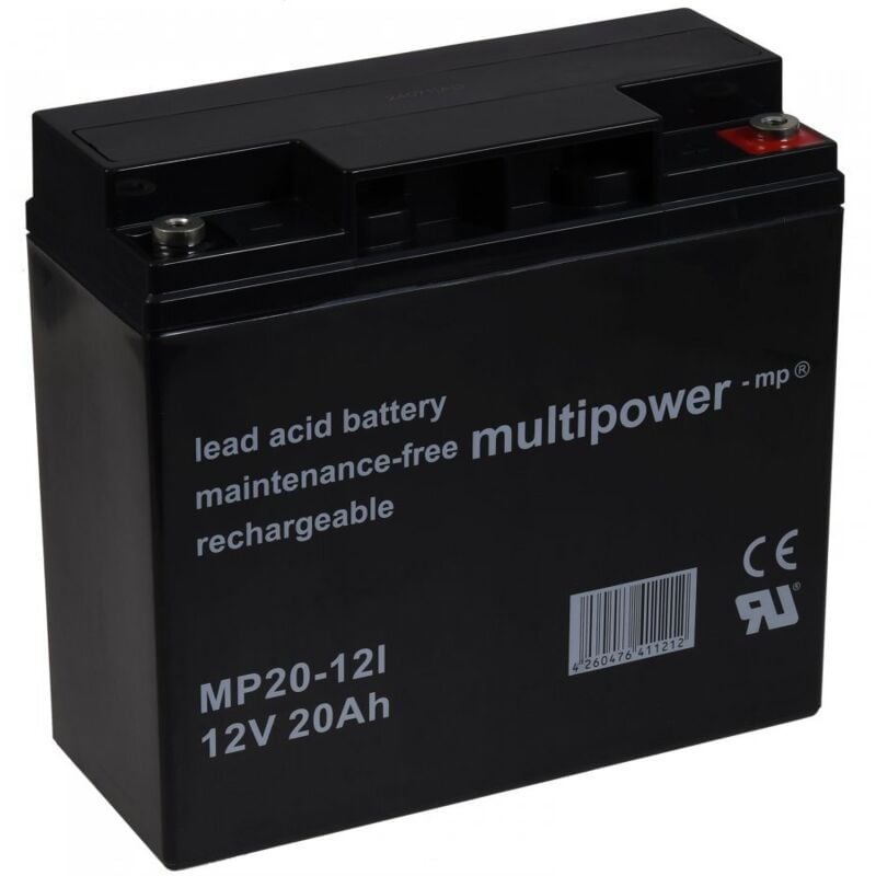 

Powery Batería plomo (multipower) para SAI APC Smart-UPS 1500 20Ah (Reemplaza también 18Ah)