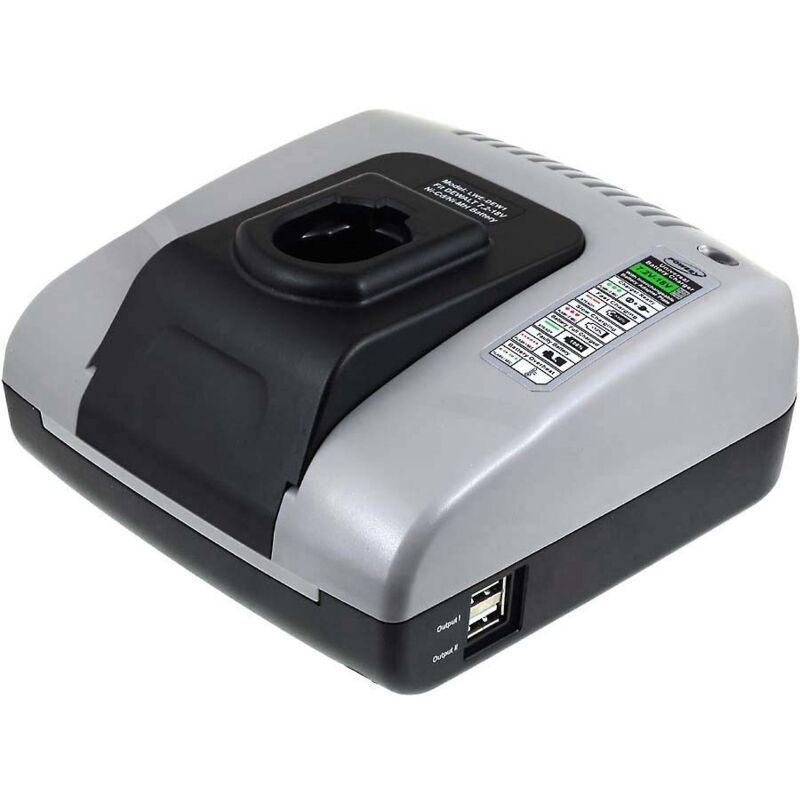

Cargador de batería con USB para Berner Modelo de batería A9266 - Powery