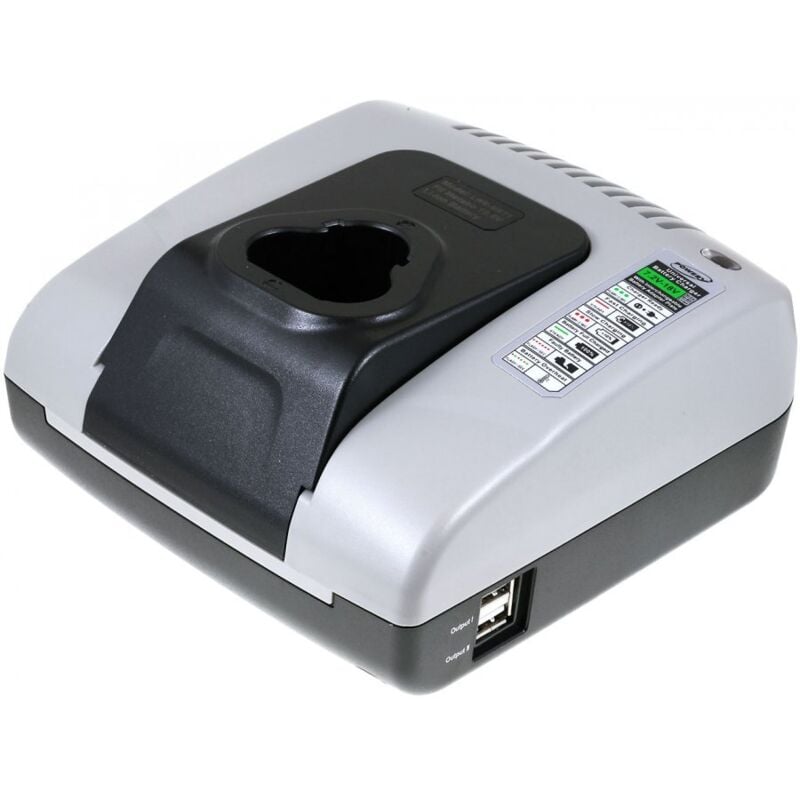 

Cargador de batería con USB para Metabo PowerImpact 12 - Powery