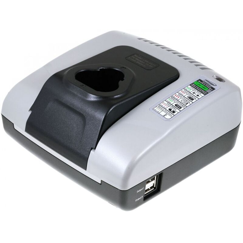 

Cargador de batería con USB para Metabo PowerLED 12 - Powery