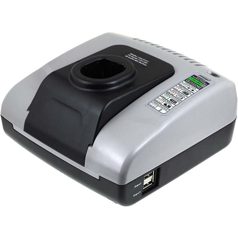 

Cargador de batería con USB para Ryobi HP721 - Powery