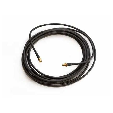Poynting Câble Monofilaire HDF195 avec Connecteurs SMA (M/F) de 5 Mètres - Solution Performante pour Connexions Antennaires