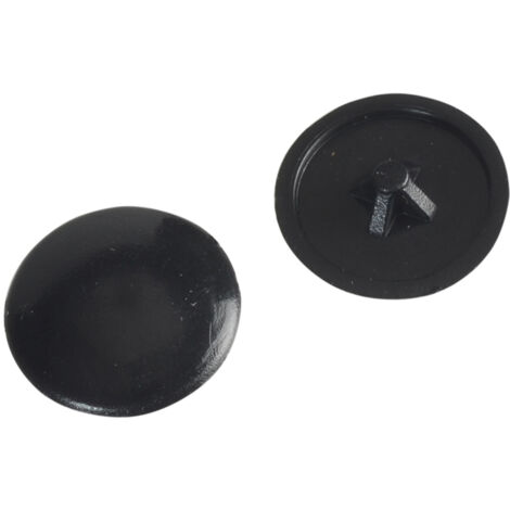 Pozi Cover Cap Black No.6-8 Forge Pack 50 FORFPPCC2