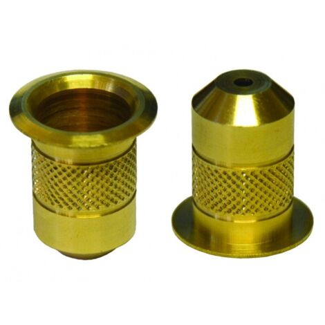Pozzetti in ottone per aste - Ø 14 mm - Confezione 10 pz