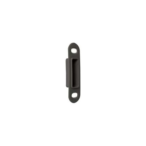 POZZETTO 709 PER CONTROPIASTRA G188 NERO OPACO- - mm.81,8x21,8 in abs - 5 pezzi BONAITI