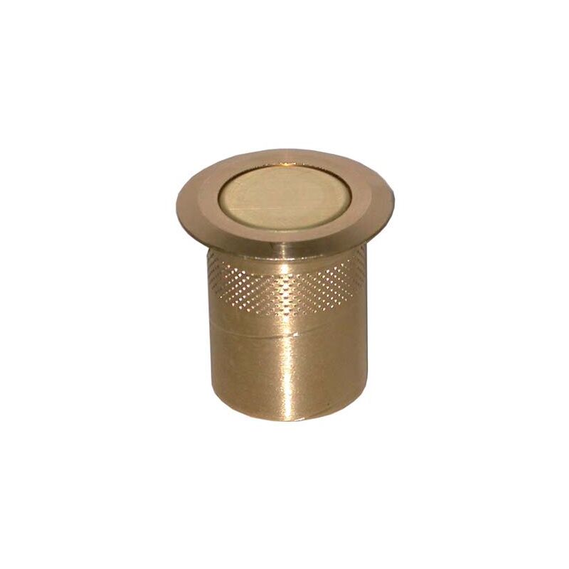 Pozzetto a Molla X Asta Cremonese Ottone Lucido Mm...