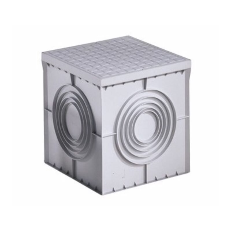 Pozzetto Carrabile 200x200x200mm Con Coperchio
