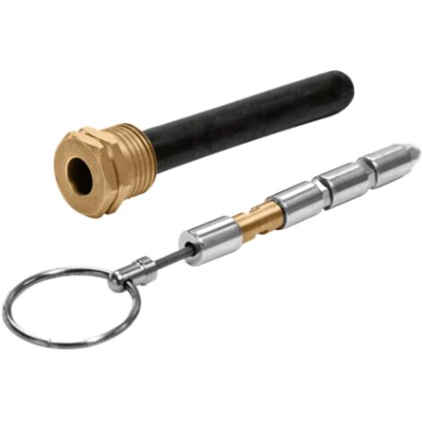 Pozzetto con inserto magnetico, per SEPCOLL serie 559 Caleffi 559003  Nero