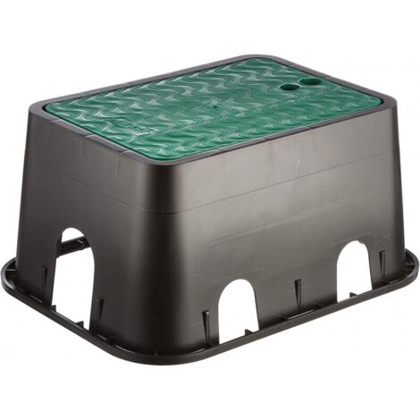 Pozzetto di Irrigazione in Plastica Rettangolare 43 x 32 x 20 cm