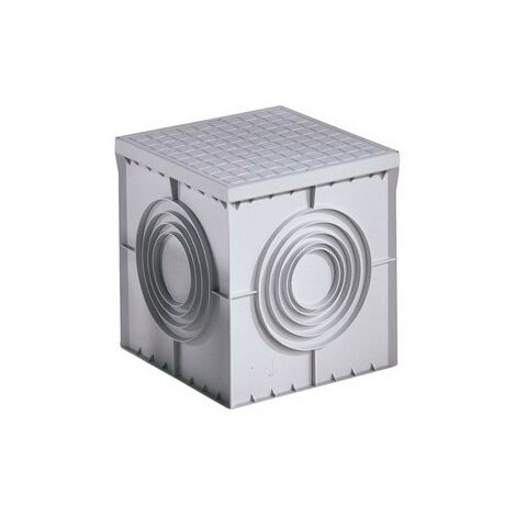 Pozzetto Elettrico Grigio 40x40x40cm