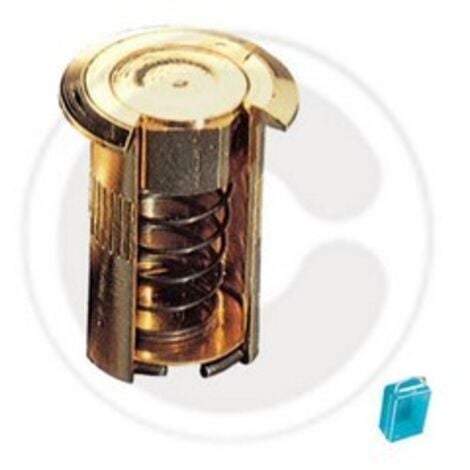 pozzetto in ottone a molla   12 mm antipolvere porta porte finestre