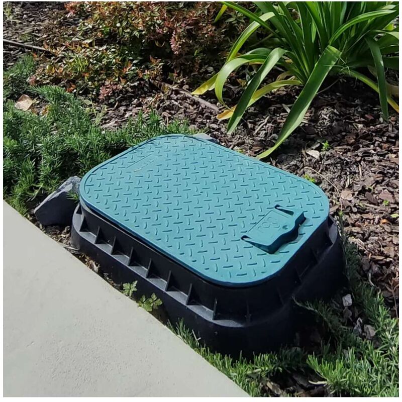 Rain Pozzetto Rettangolare Con Coperchio Cm 52 X 40 X H 33