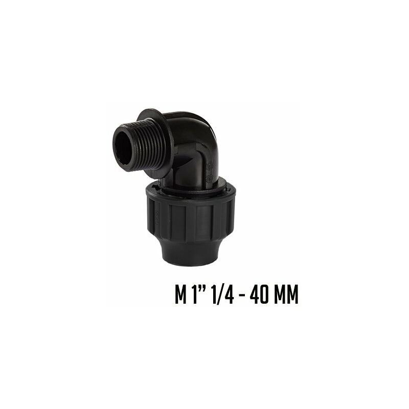 

Pp Codo 90° Rosca Macho 1" 1/4X40Mm Fsk