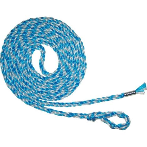 PP - corde à ligaturer Ø 8 mm 250cm de long, bleu / blanc