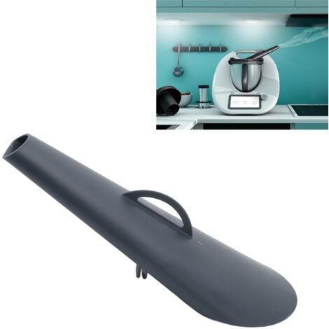 PP-Dampfumleitung für Küchenmaschinen - Kompatibel mit Thermomix TM5/TM6 - 360° drehbar für sichere Kondensations- und Spritzkontrolle