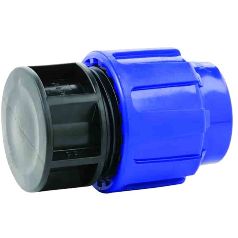 Astral Pe Rohr Verschraubung, Rohr Endkappe 32mm, Klemmverschraubung