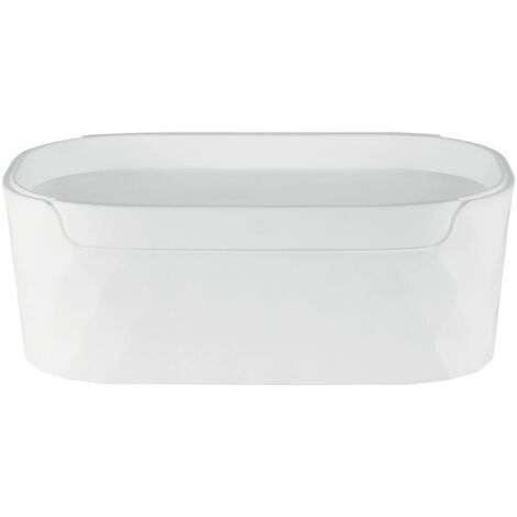 PP POOL Caja de algodón Spirella blanca