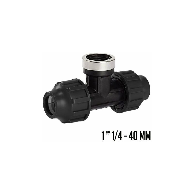 

Pp Unión En T Rosca Hembra 1-1/4'- 40Mm