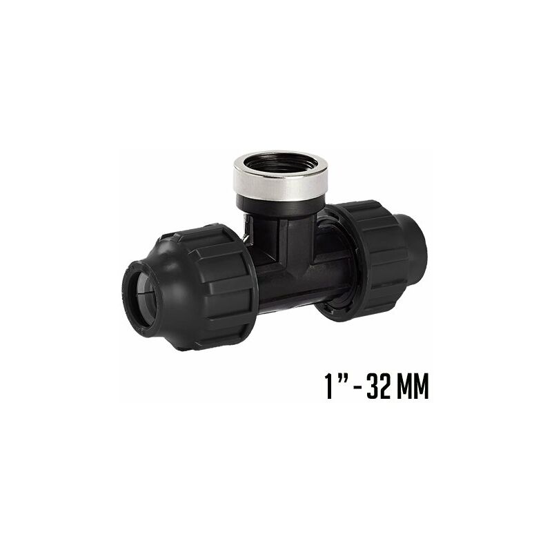 

Pp Unión En T Rosca Hembra 1'- 32Mm Fsk