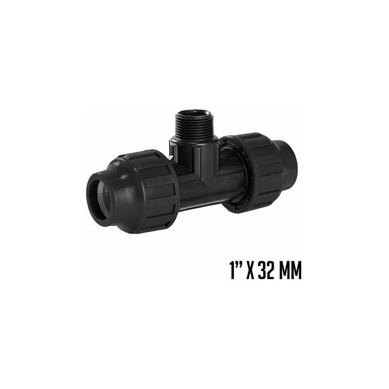 

Pp Unión En T Rosca Macho 1'- 32 Mm