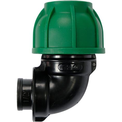 PP-Winkel 90° 32 mm x 1/2" IG für PE-Rohre