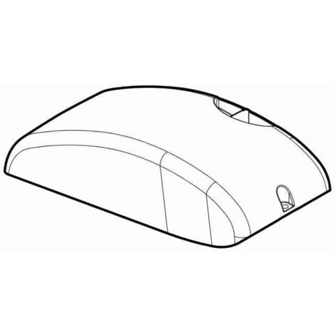 PPD1328A.45401 Coperchio Senza Tasti TEN Ricambio Originale NICE PPD1328A.45401