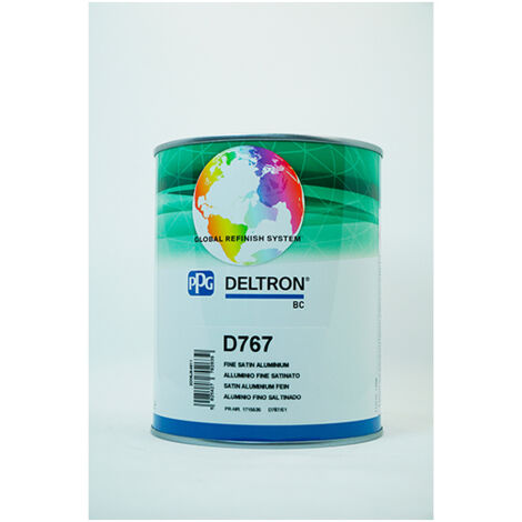 PPG D767 DELTRON GRS BC FINE SATIN ALUMINIUM LITRI 1