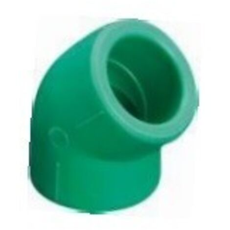 PPR Hakan Plastik Aquasystem Coude 45° - GEORGE FISCHER Diamètre : Ø50 mm