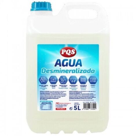 PQS AGUA DESMINERALIZADA GF. 5 L - PQS