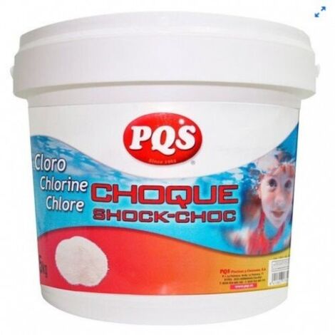 PQS Cloro Choque grano Bote de 5kg