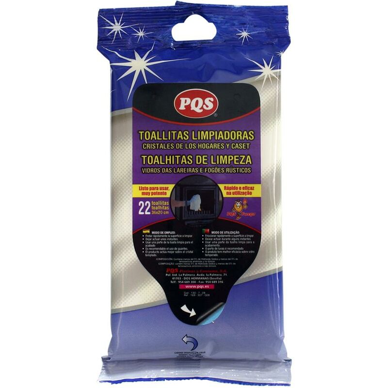 PQS - Stove Stoves Fireplaces Crystal Wipes